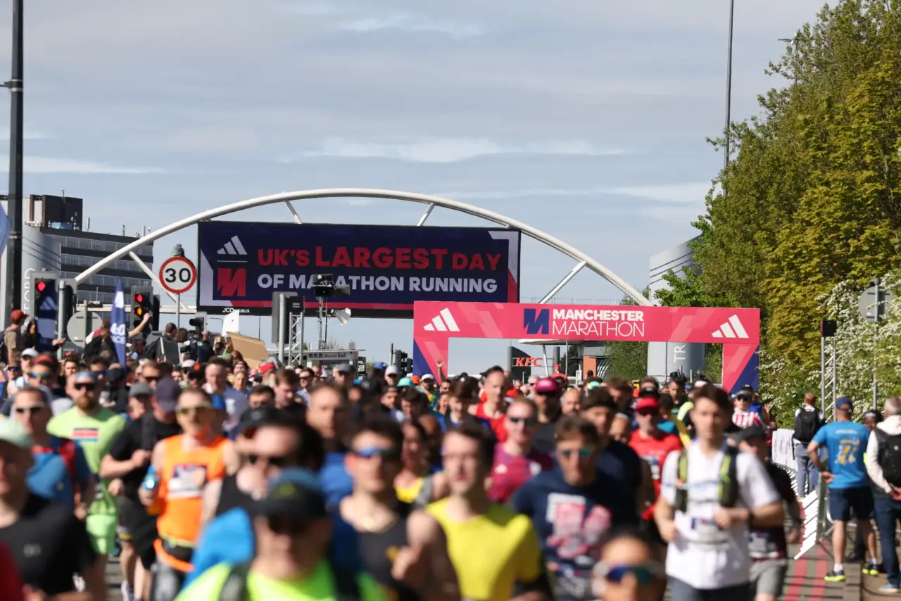Manchester Marathon Image from https://www.manchestermarathon.co.uk/